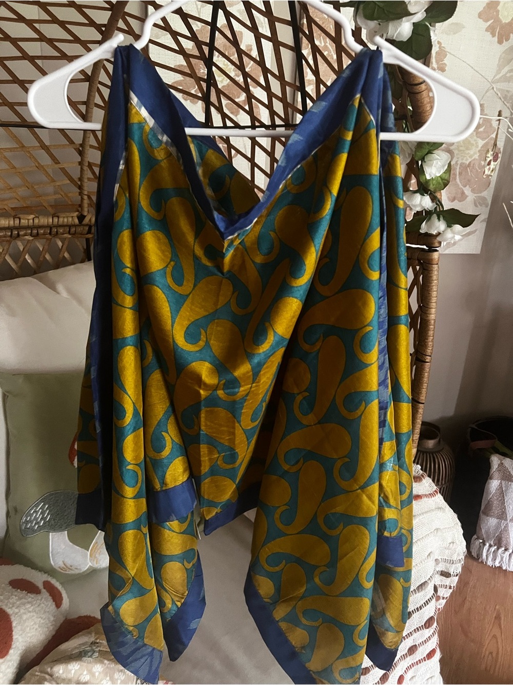 Jaded Gypsy Free Size Boho Draped Poncho Kaftan Top NWT